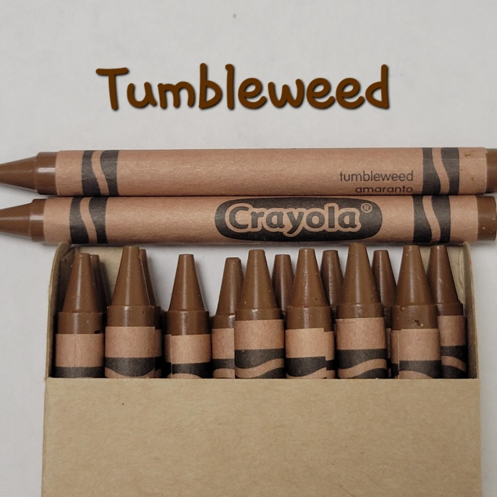 16ct Crayola Crayons (Tumbleweed) Single Color Bulk Lot